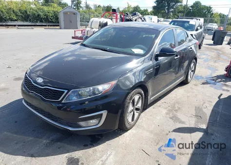 2013 Kia Optima Hybrid Lx from USA, damaged, VIN KNAGM4AD8D5058570